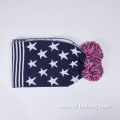 100% cotton knitted scarf for children